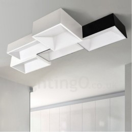 Lumină metalică integrată modernă și contemporană