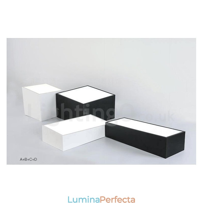 Lumină metalică integrată modernă și contemporană