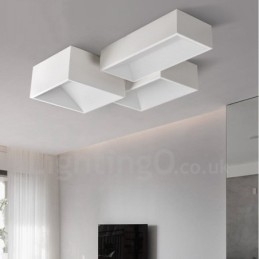 Lumină metalică integrată modernă și contemporană