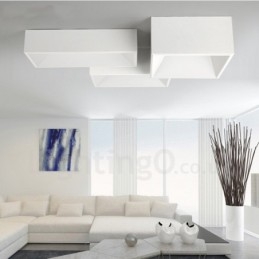 Lumină metalică integrată modernă și contemporană