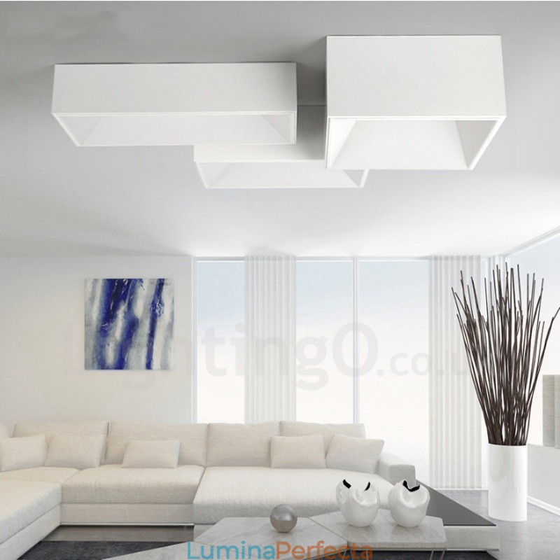 Lumină metalică integrată modernă și contemporană