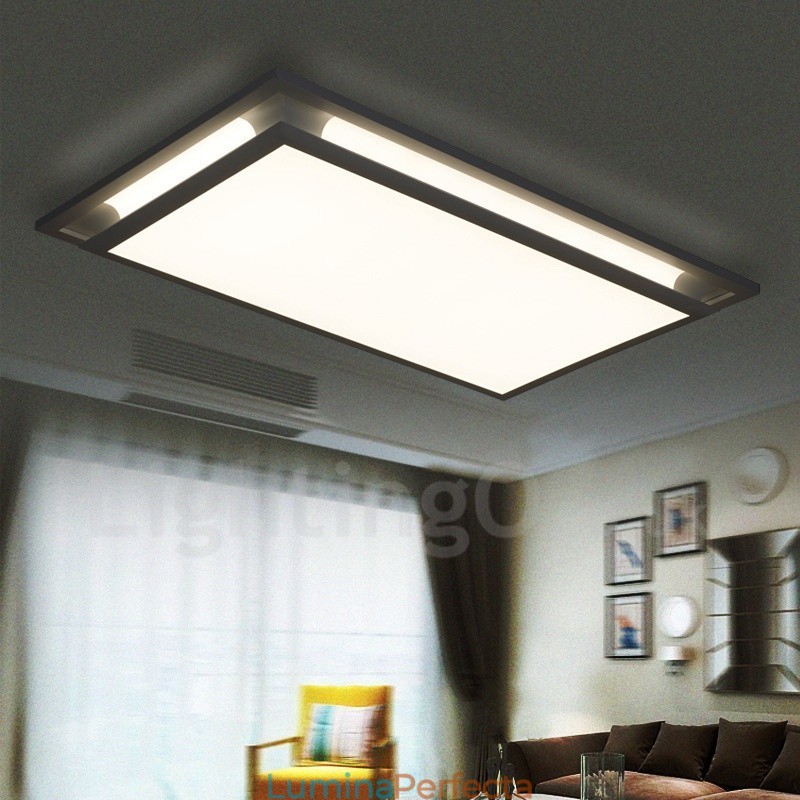 Lumină metalică integrată modernă și contemporană