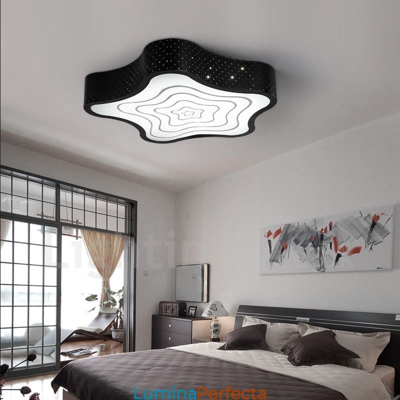Lumină metalică integrată modernă și contemporană