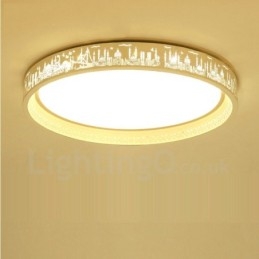 Lumină metalică integrată modernă și contemporană