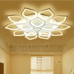 Lumină integrată modernă contemporană cu 15 lumini