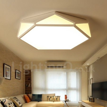 Lumină metalică integrată modernă și contemporană