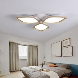 Lumină cu 3 lumini, modernă, contemporană, integrată, din metal