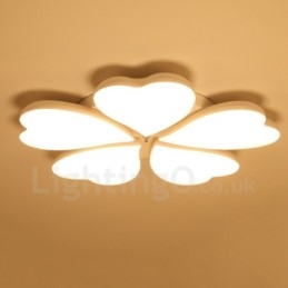Lumină cu 5 lumini, modernă, contemporană, integrată, din metal