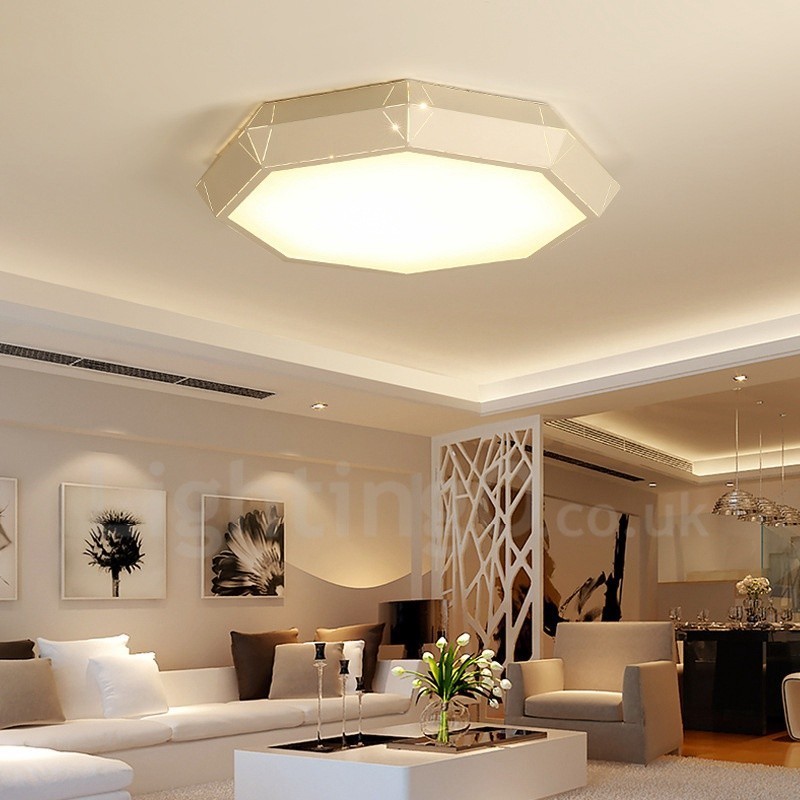 Lumină metalică integrată modernă și contemporană