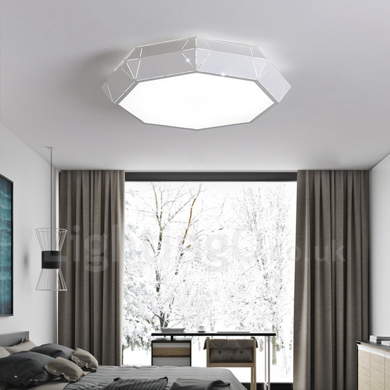 Lumină metalică integrată modernă și contemporană