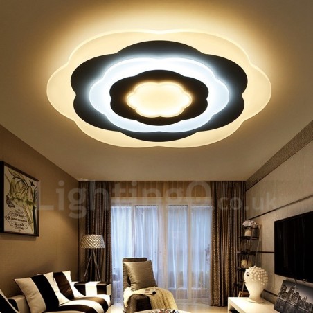 Lumină metalică integrată modernă și contemporană Lumină metalică integrată modernă și contemporană