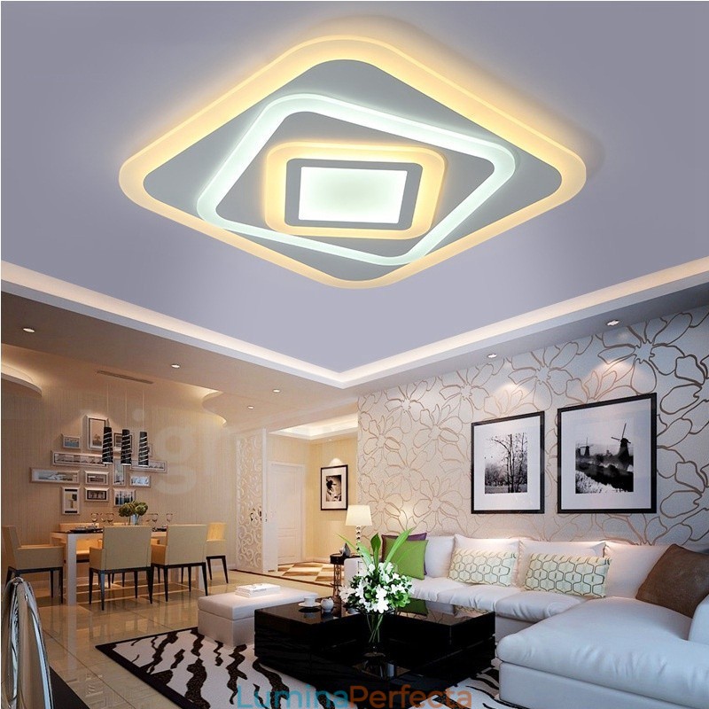 Lumină metalică integrată modernă și contemporană