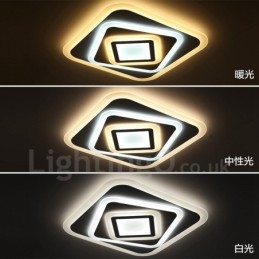 Lumină metalică integrată modernă și contemporană