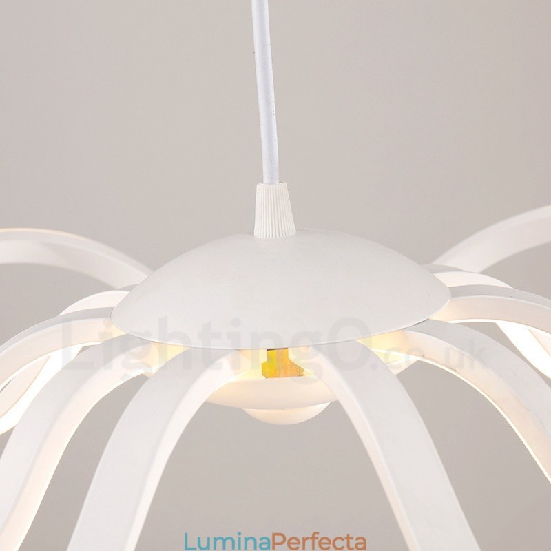 Lumină metalică integrată modernă și contemporană