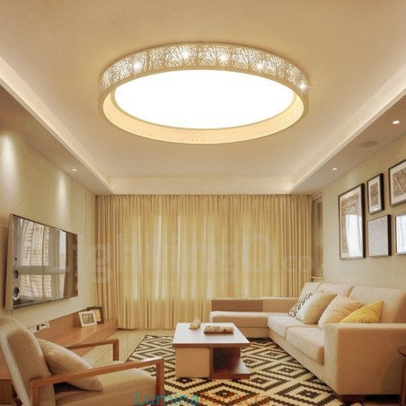 Lumină metalică integrată modernă și contemporană