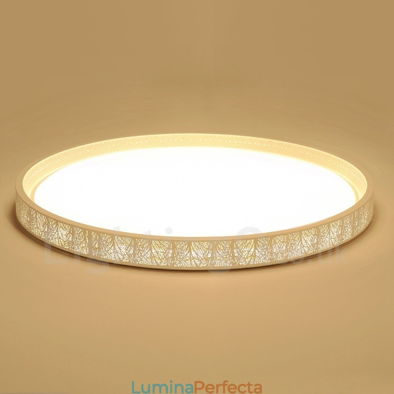 Lumină metalică integrată modernă și contemporană