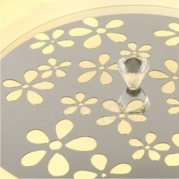 Lumină metalică integrată modernă și contemporană