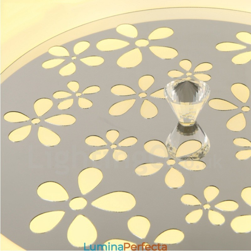 Lumină metalică integrată modernă și contemporană