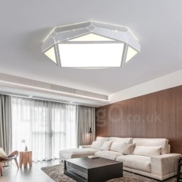 Lumină metalică integrată modernă și contemporană