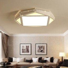 Lumină metalică integrată modernă și contemporană