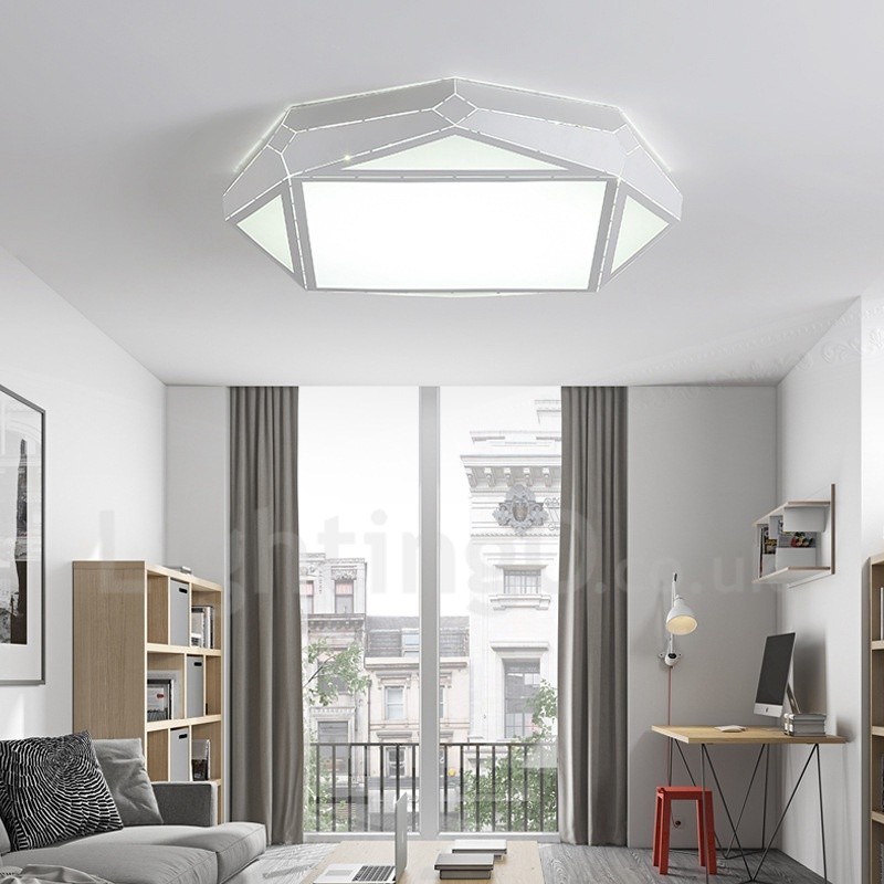 Lumină metalică integrată modernă și contemporană