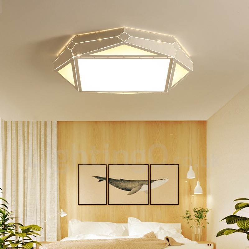 Lumină metalică integrată modernă și contemporană
