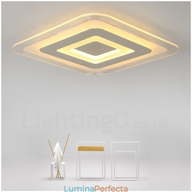 Lumină metalică integrată modernă și contemporană