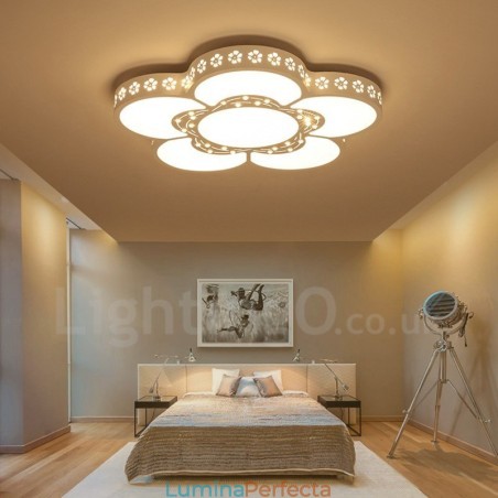 Lumină metalică integrată modernă și contemporană Lumină metalică integrată modernă și contemporană