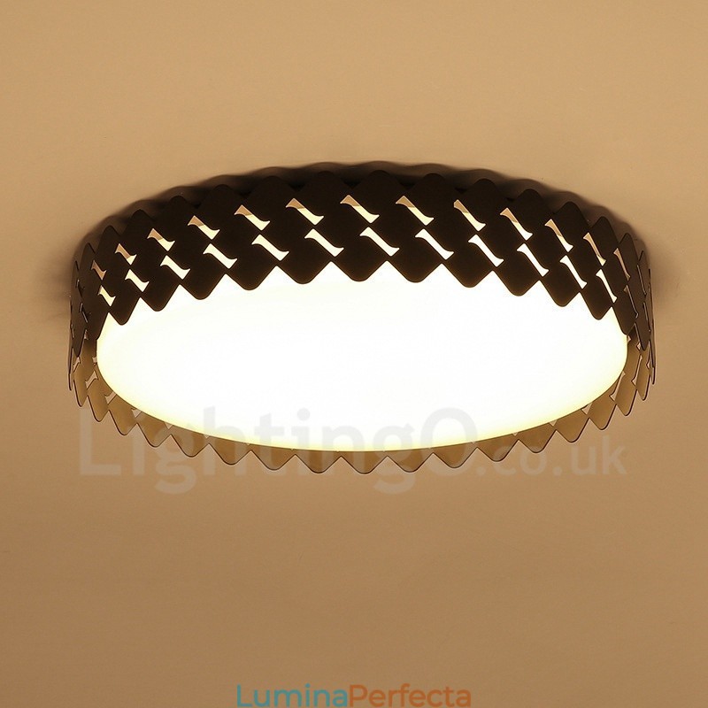 Lumină metalică integrată modernă și contemporană