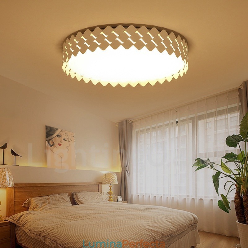 Lumină metalică integrată modernă și contemporană