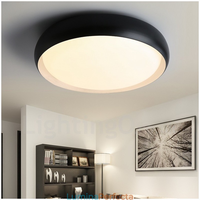 Lumină metalică integrată modernă și contemporană