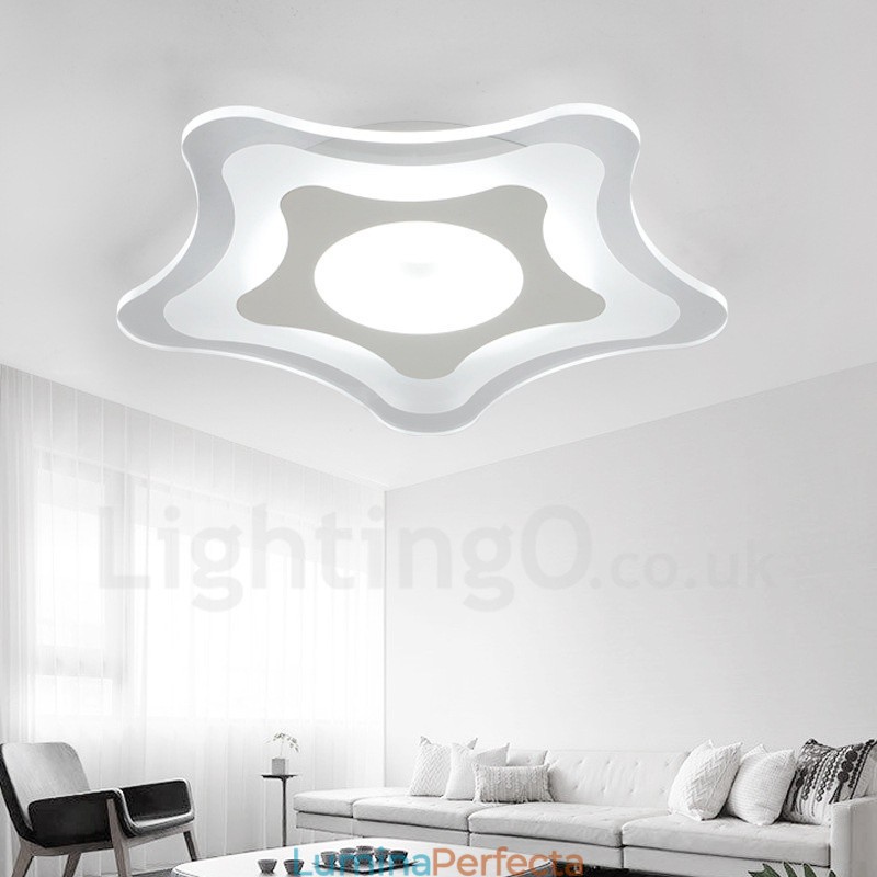 Lumină metalică integrată modernă și contemporană