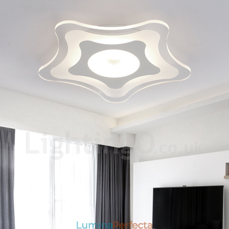 Lumină metalică integrată modernă și contemporană