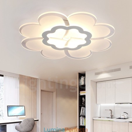 Lumină metalică integrată modernă și contemporană Lumină metalică integrată modernă și contemporană
