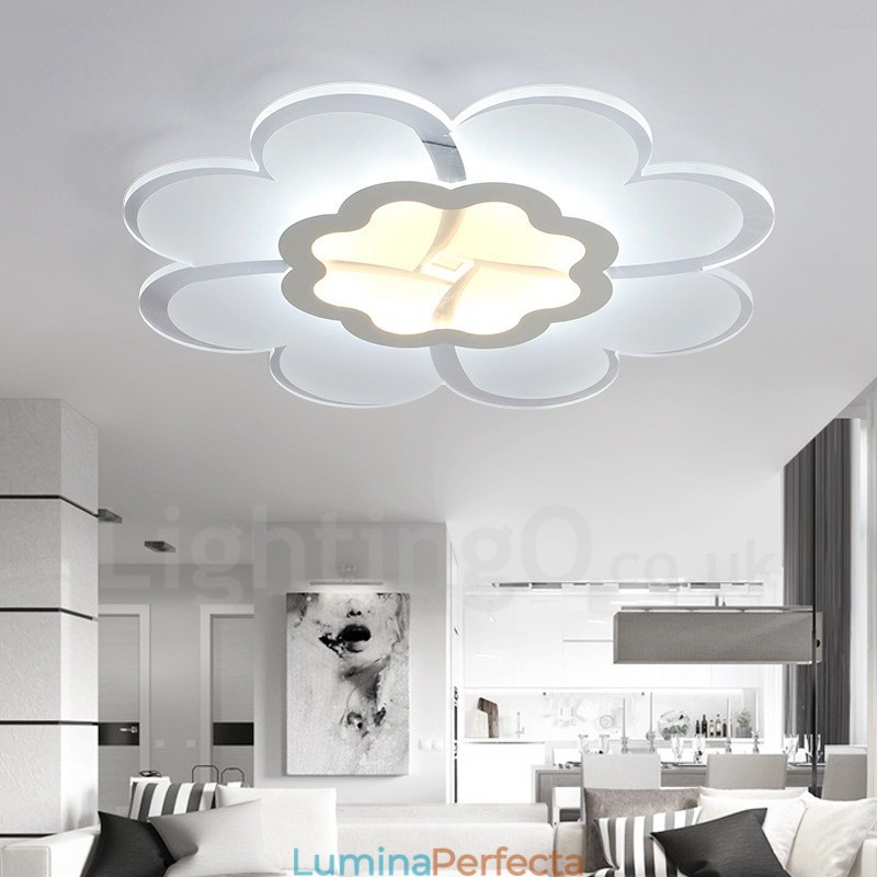 Lumină metalică integrată modernă și contemporană
