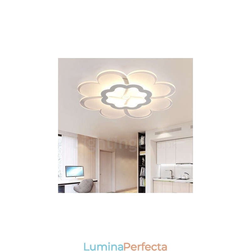 Lumină metalică integrată modernă și contemporană