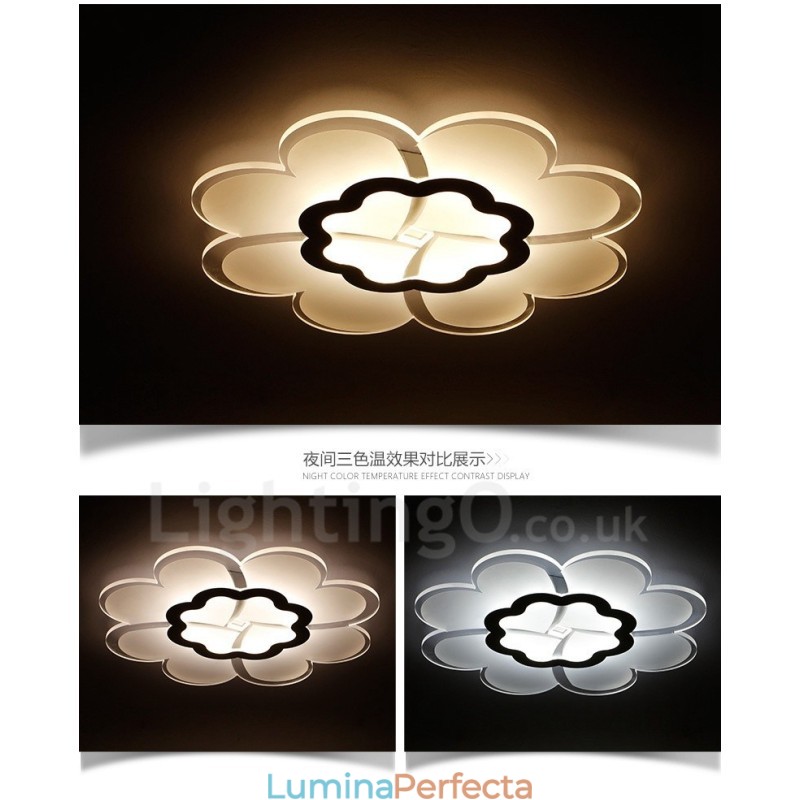 Lumină metalică integrată modernă și contemporană