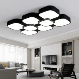 Lumină metalică integrată modernă și contemporană