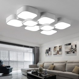 Lumină metalică integrată modernă și contemporană