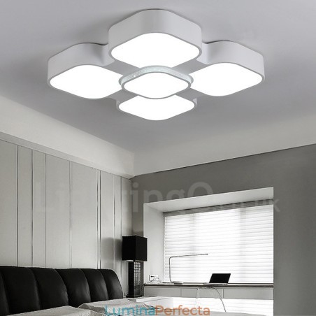 Lumină metalică integrată modernă și contemporană Lumină metalică integrată modernă și contemporană