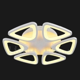 Lumină integrată modernă contemporană cu 6 lumini
