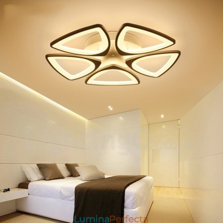 Lumină integrată modernă contemporană cu 5 lumini Lumină integrată modernă contemporană cu 5 lumini