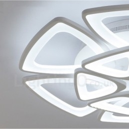 Lumină integrată modernă contemporană cu 12 lumini