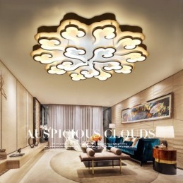 Lumină integrată modernă contemporană cu 15 lumini