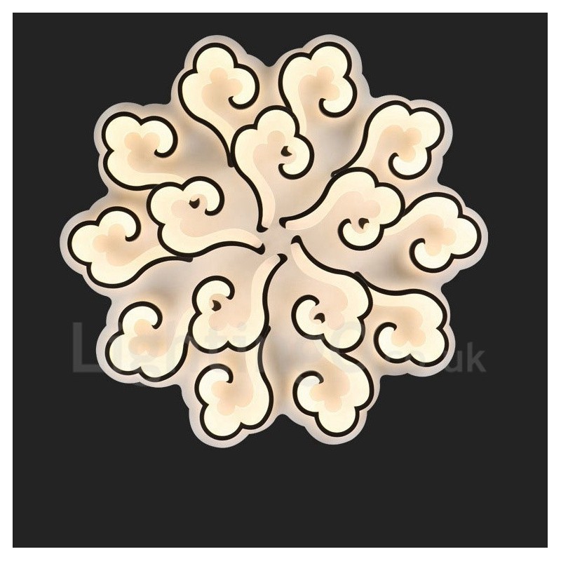 Lumină integrată modernă contemporană cu 15 lumini