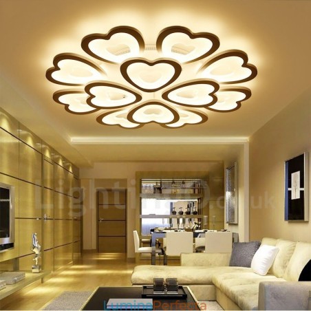 Lumină integrată modernă contemporană cu 12 lumini Lumină integrată modernă contemporană cu 12 lumini