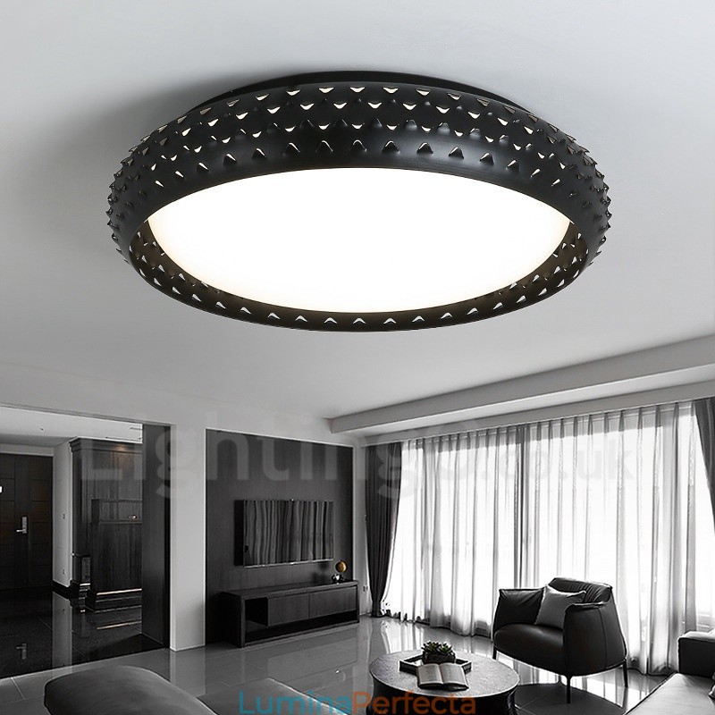 Lumină metalică integrată modernă și contemporană