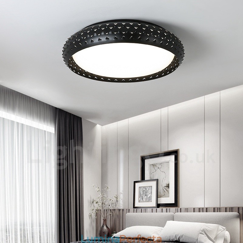 Lumină metalică integrată modernă și contemporană
