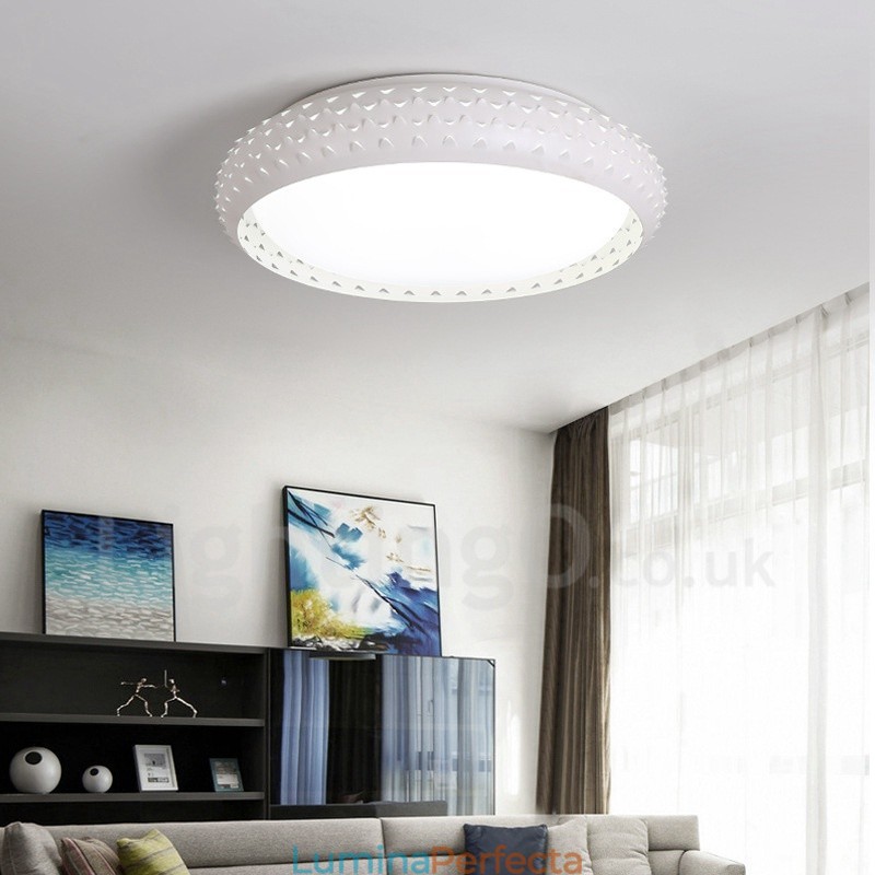 Lumină metalică integrată modernă și contemporană