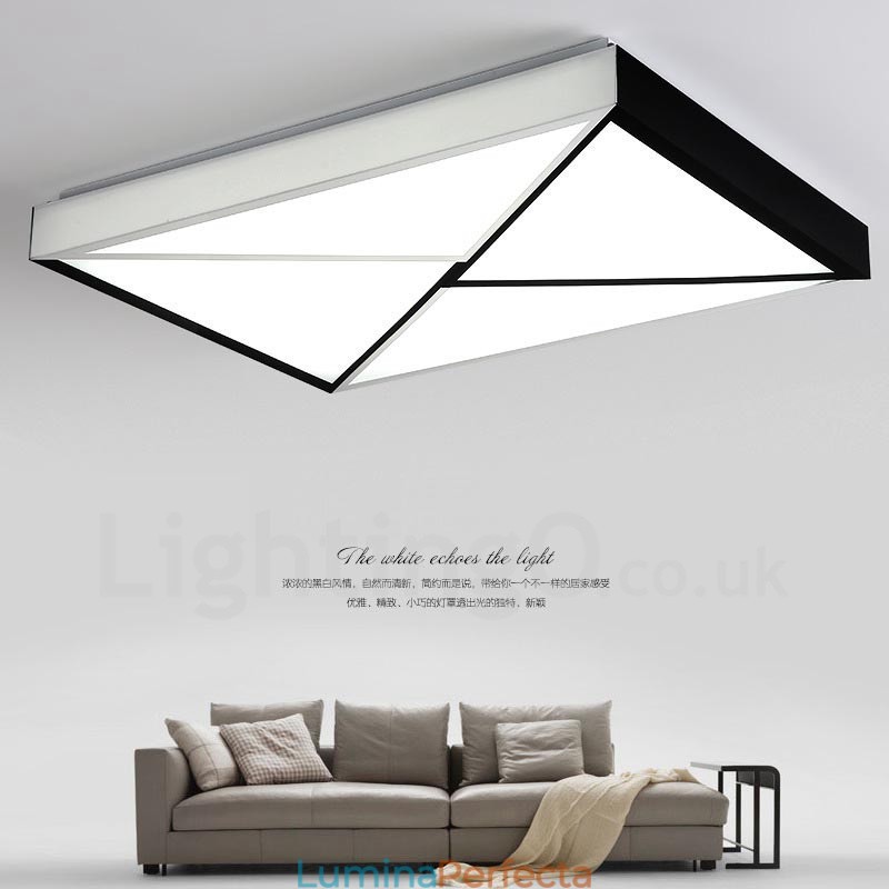 Lumină metalică integrată modernă și contemporană